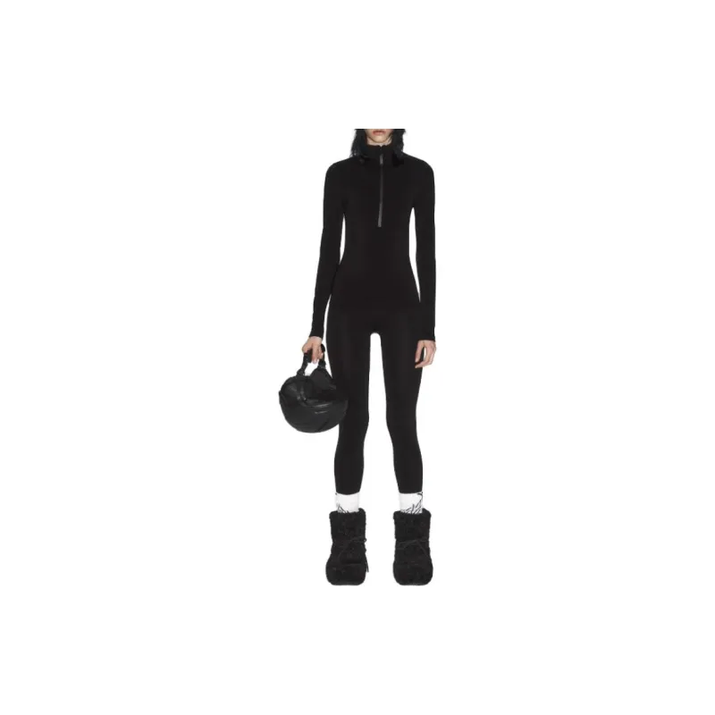 ZARA Skiing Series T-Shirts Women's Black-1