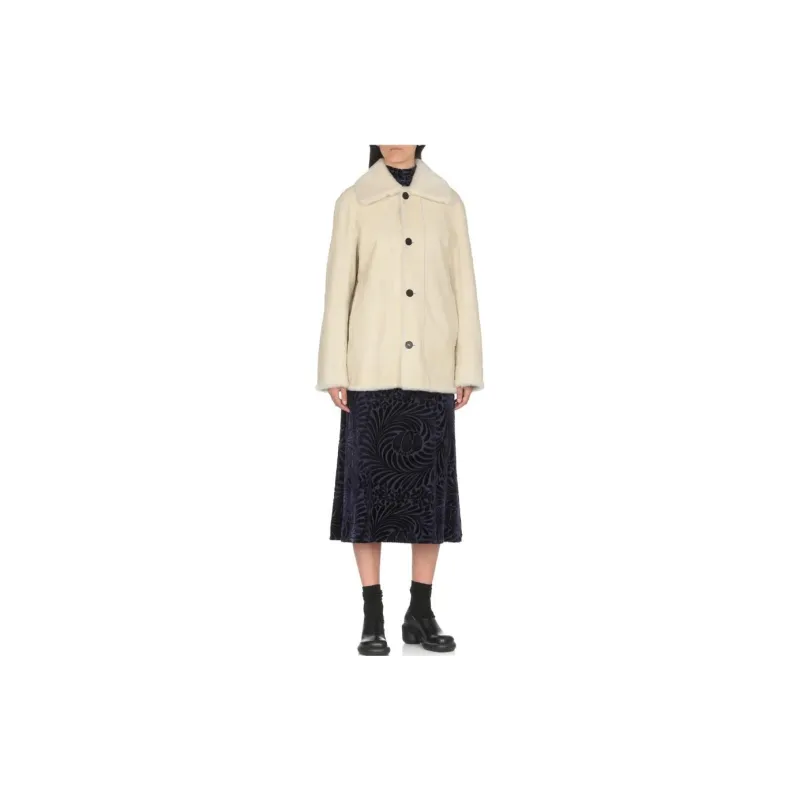 JIL SANDER Reversible Shearling Jacket-1