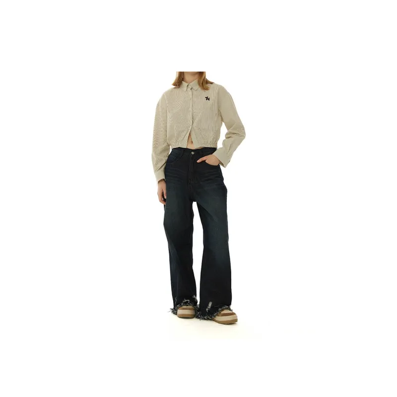 BETWEENAND Straight Jeans Women's-2