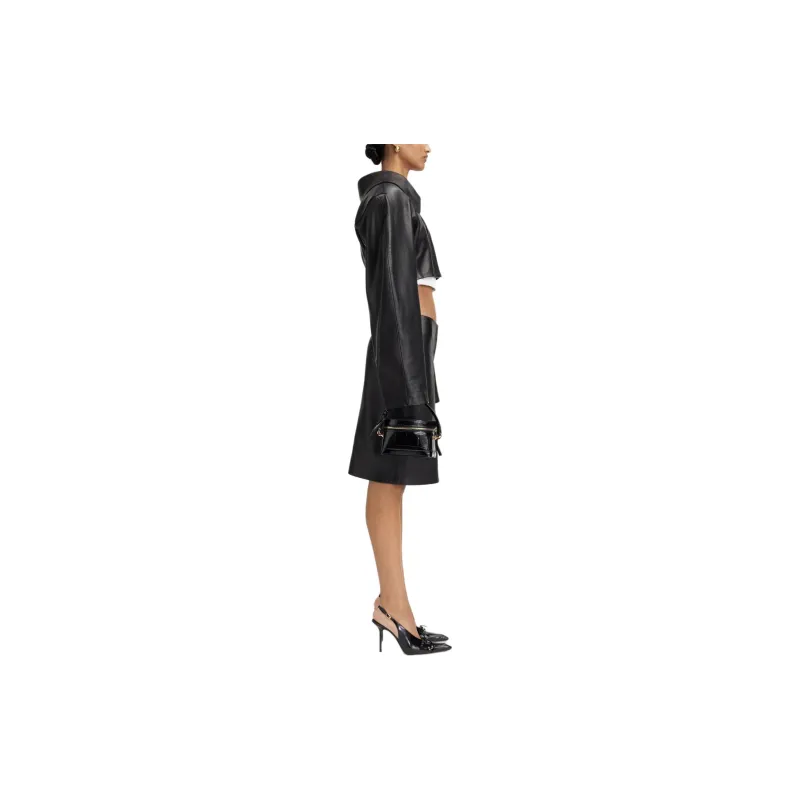 Jacquemus Leather Bolero-4