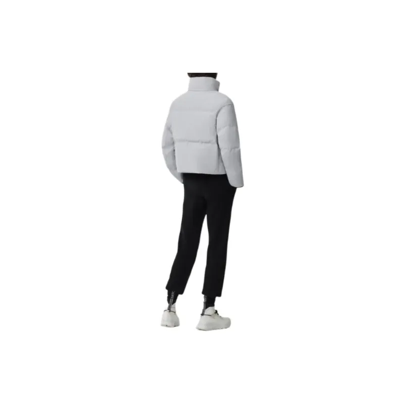 Canada Goose Black Label Grandview Cropped Jacket Silverbirch-5