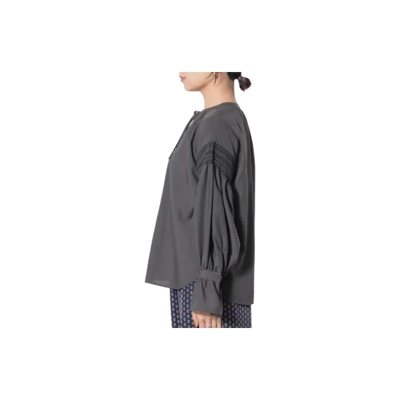 Beams T-Shirt Women's Dark Gray-3