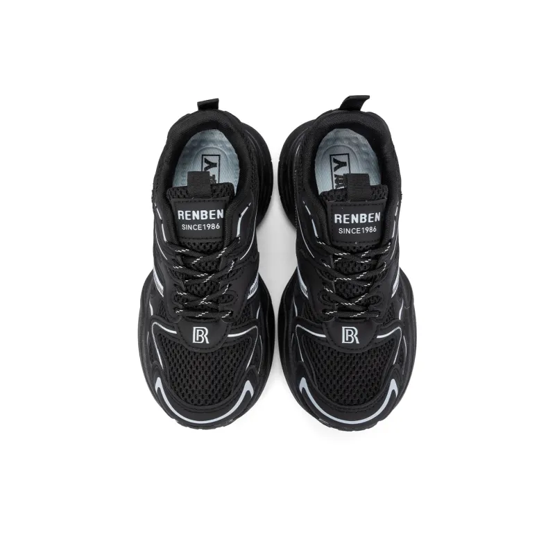 RENBEN Lightweight Height Increasing Low Top Chunky Sneakers Women's-9