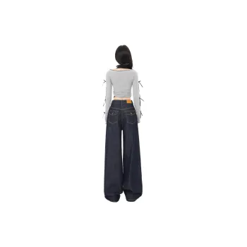 YINLEI Jeans Women's Original Beef Color