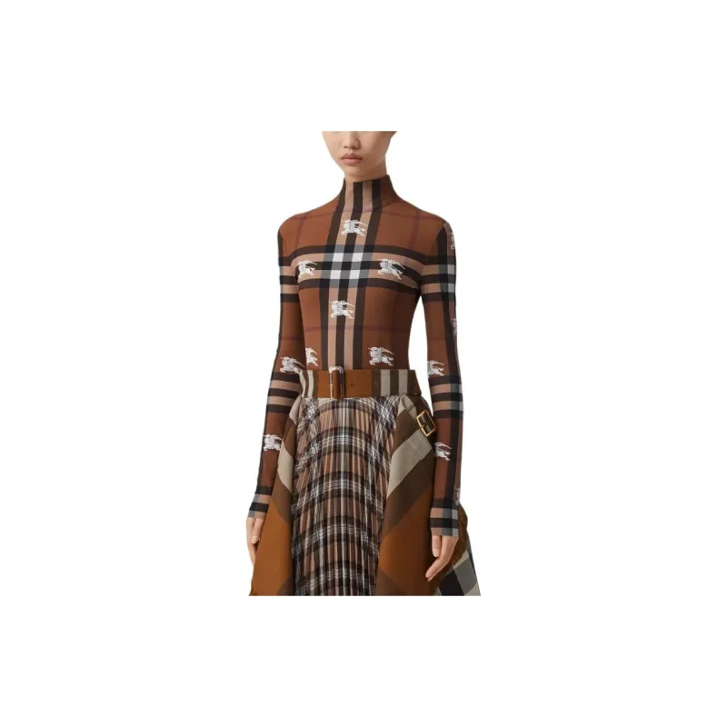 Burberry Bodysuit 'Dark Birch Brown'-1