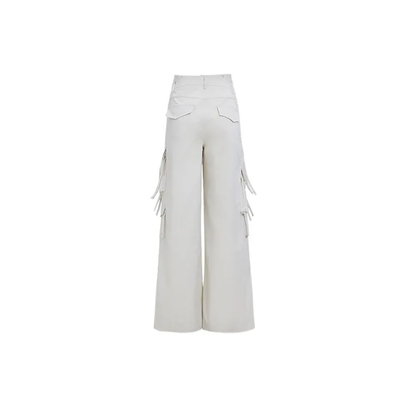 Zonibom Cargo Pants Women's Apricot-1