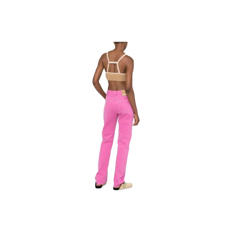 Jacquemus Jeans Women's Pink-1
