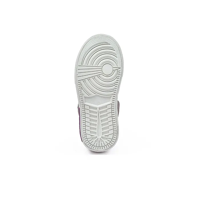 KAPPA KIDS Anti Slip Wear Resistant Breathable Lightweight Low Top Kids' Skateboarding Shoes Beige White Purple Kids'-5