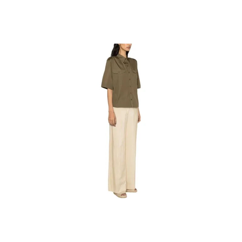 ASPESI Button up Cotton Shirt-3