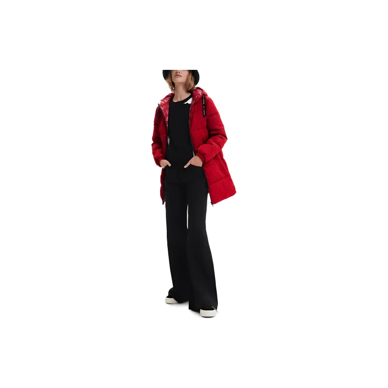 Desigual Jackets & Coats Women's Burgundy-3
