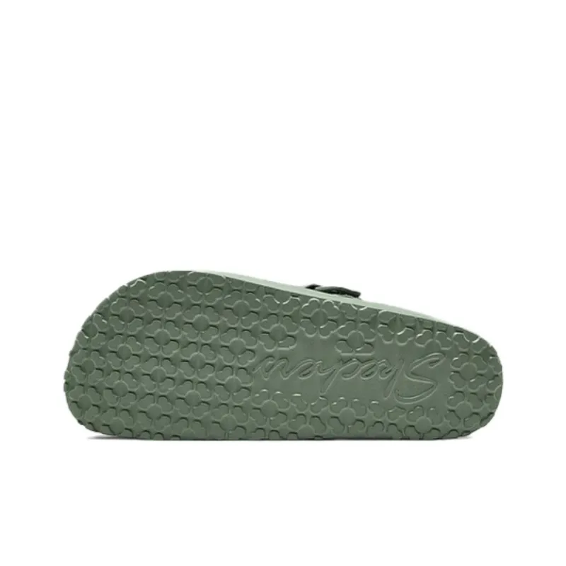 Skechers Foamies Abrasion Resistant Slip Resistant Wrap toe Slippers Women's Mint Green-4