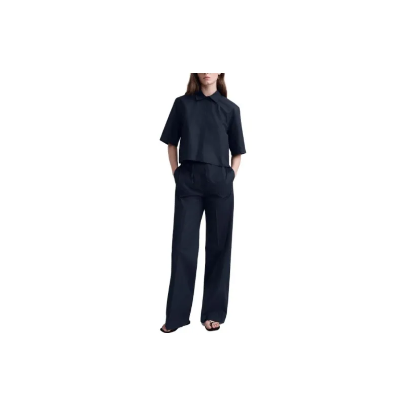 TOTEME Shirts Women's Dark Marine Blue-1