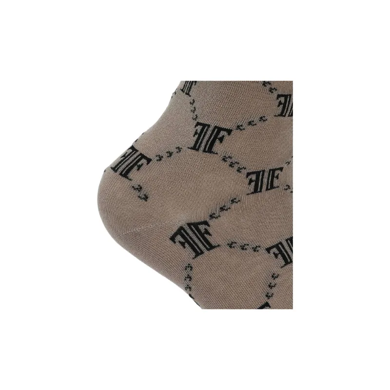 FILA Mid Calf Socks Women's 1 Pack Wheat Camel Khaki-1