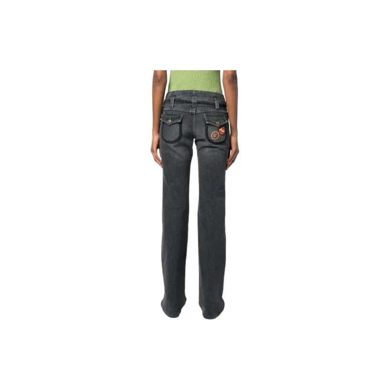 CORMIO Cropped Bootcut Jeans-2