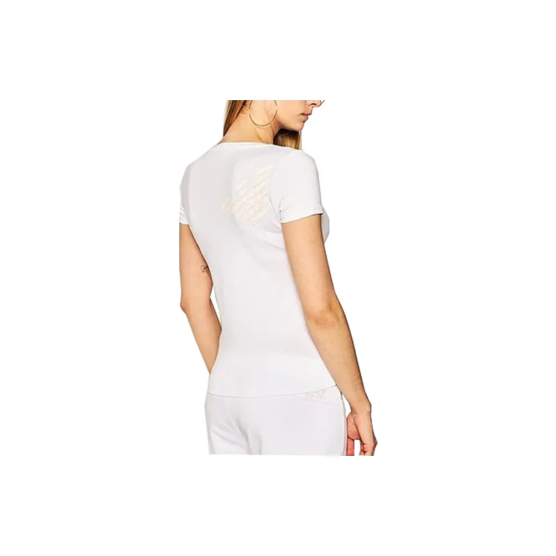 EMPORIO ARMANI EA7 SS22 T Shirt Women's White-2