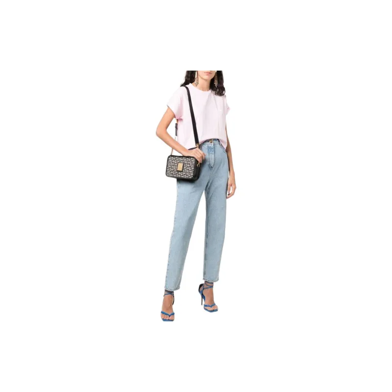 BALMAIN SS22 Jeans Women's Blue-1
