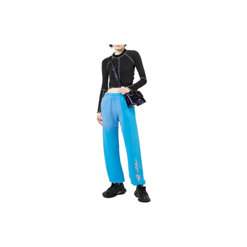 OFF WHITE Painter Logo print Track Pants-1
