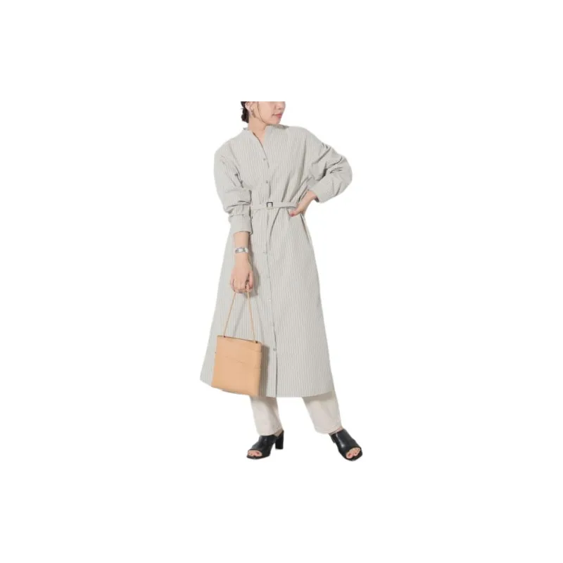 Beams Long Sleeved Dress Women's-10