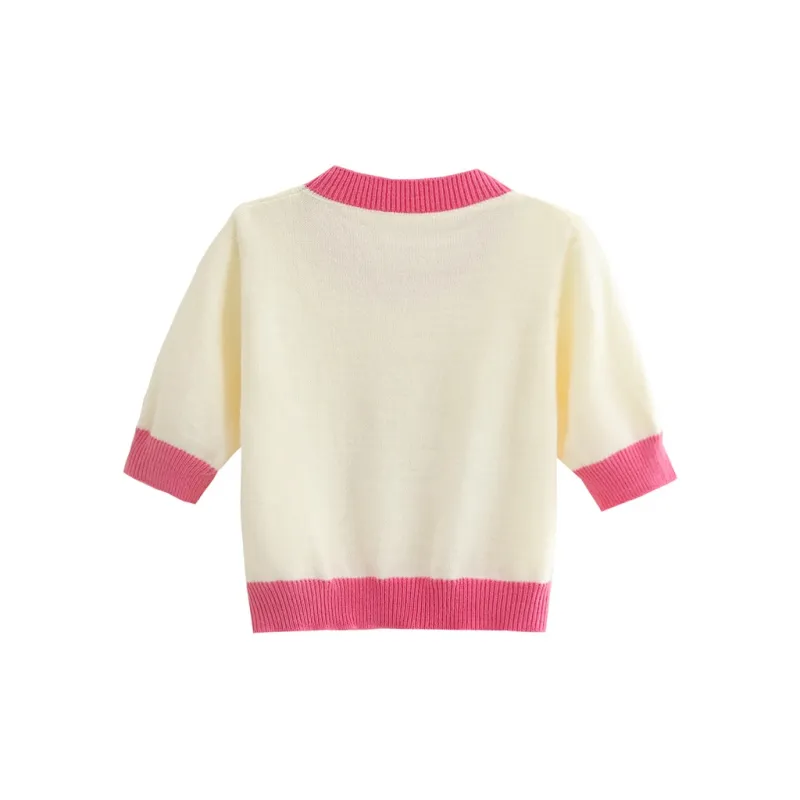 XUANSHU Knitwear Women's Apricot-1