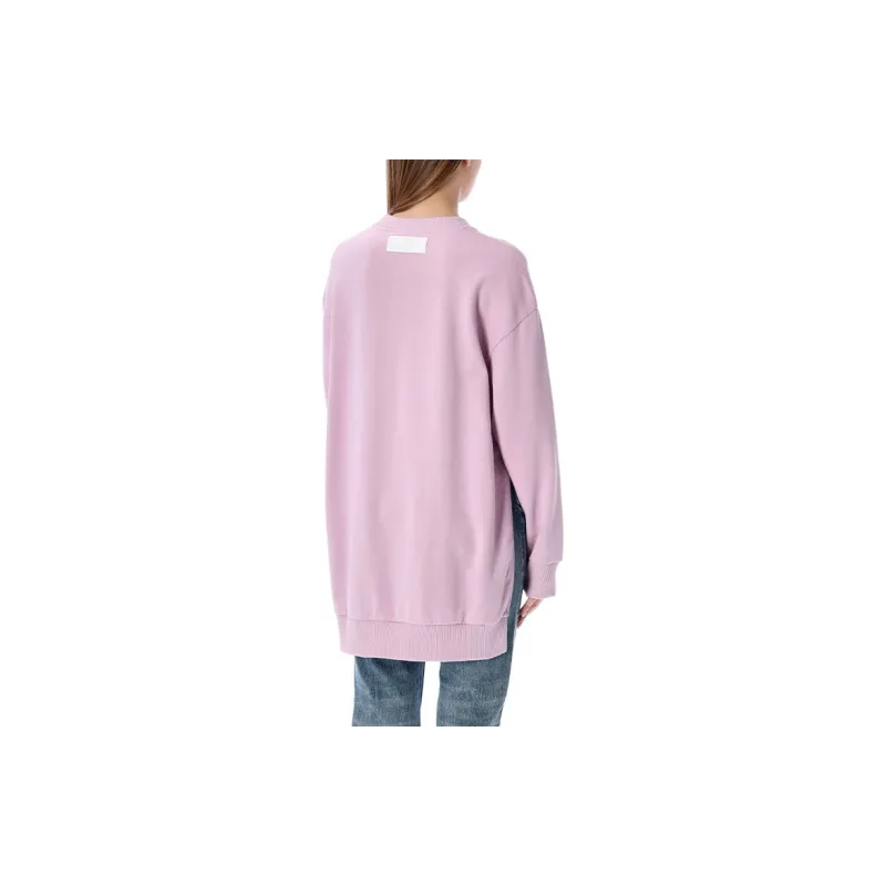 Stella McCartney Logo print Side Slit Sweatshirt-2
