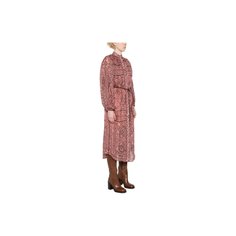 Zimmermann Paisley Printed Puff Sleeved Dresses-3