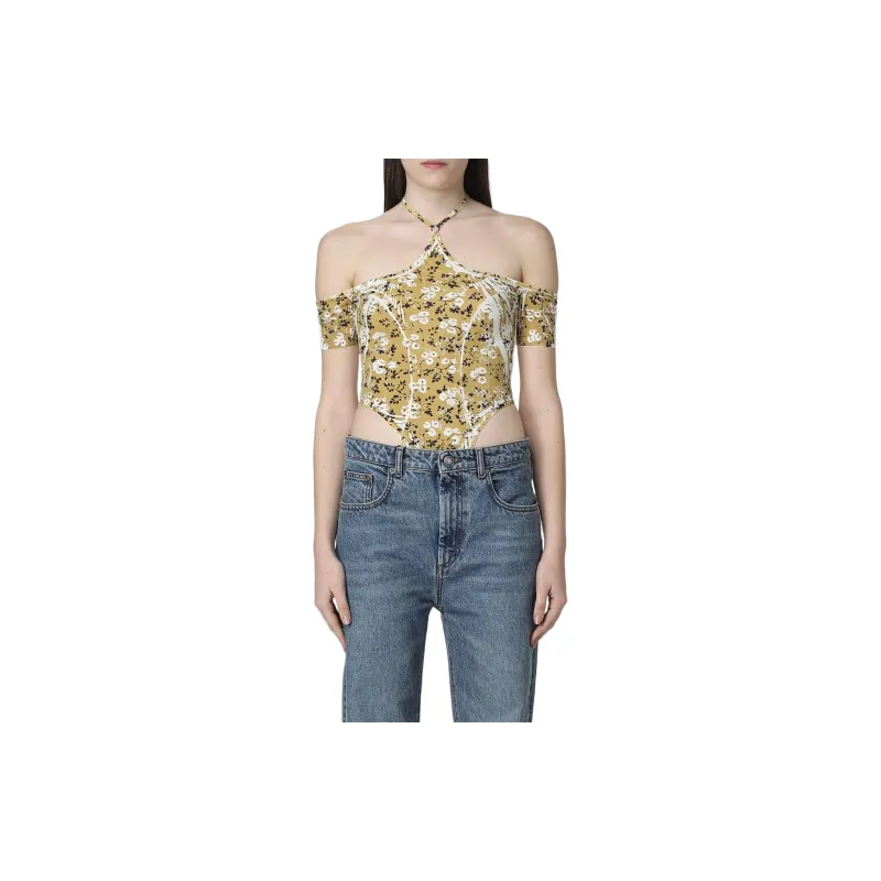 KNWLS Floral print Halterneck Body-1
