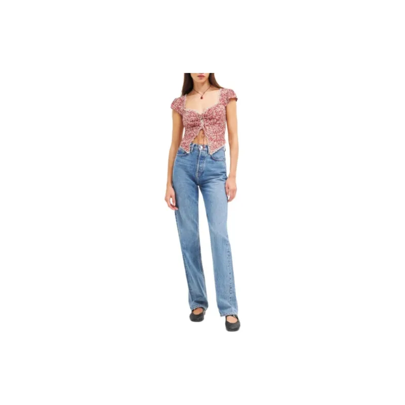 REFORMATION T Shirt Women's Rose-1