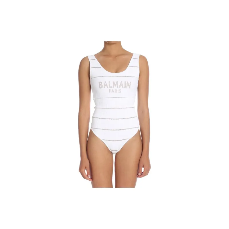 BALMAIN Jumpsuits Women's White-2