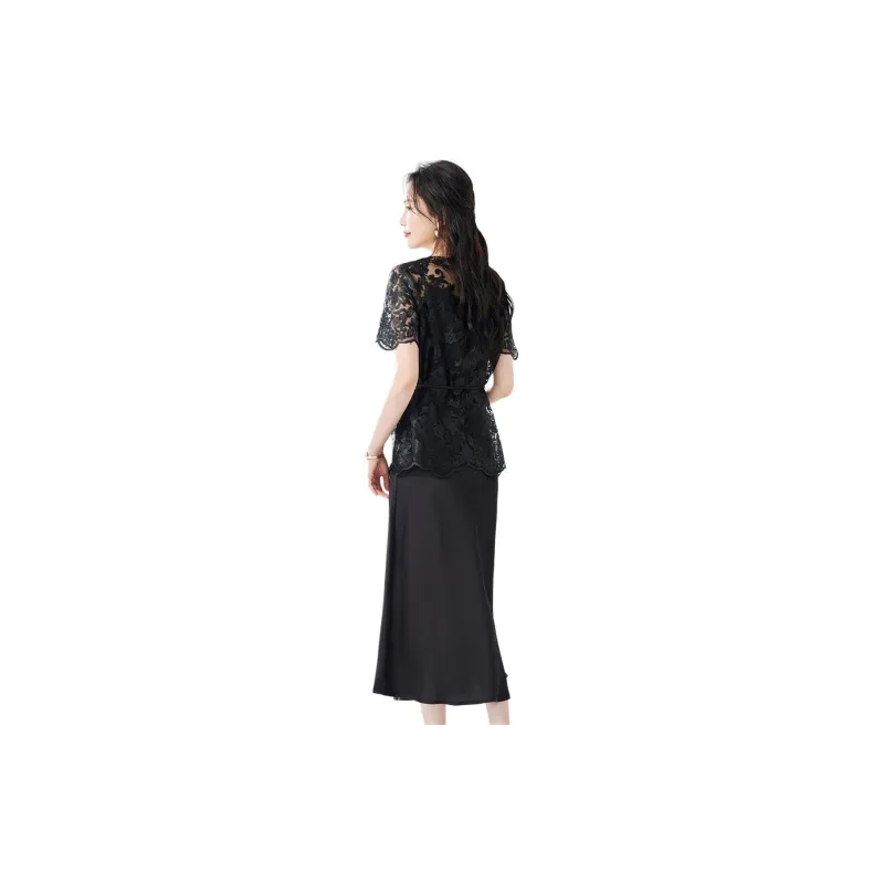 TERRE BLEUE Casual Suit Women's Black-3