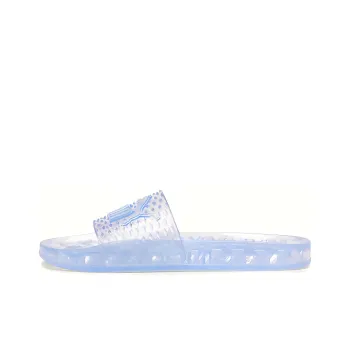 PUMA Fenty X Jelly Rubber Sole Slip Resistant Abrasion Resistant Slide Slippers Women's Lake Blue
