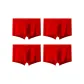 4 Pack Red