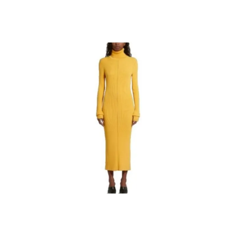 MARNI Long-Sleeved Dresses Women's Yellow-2