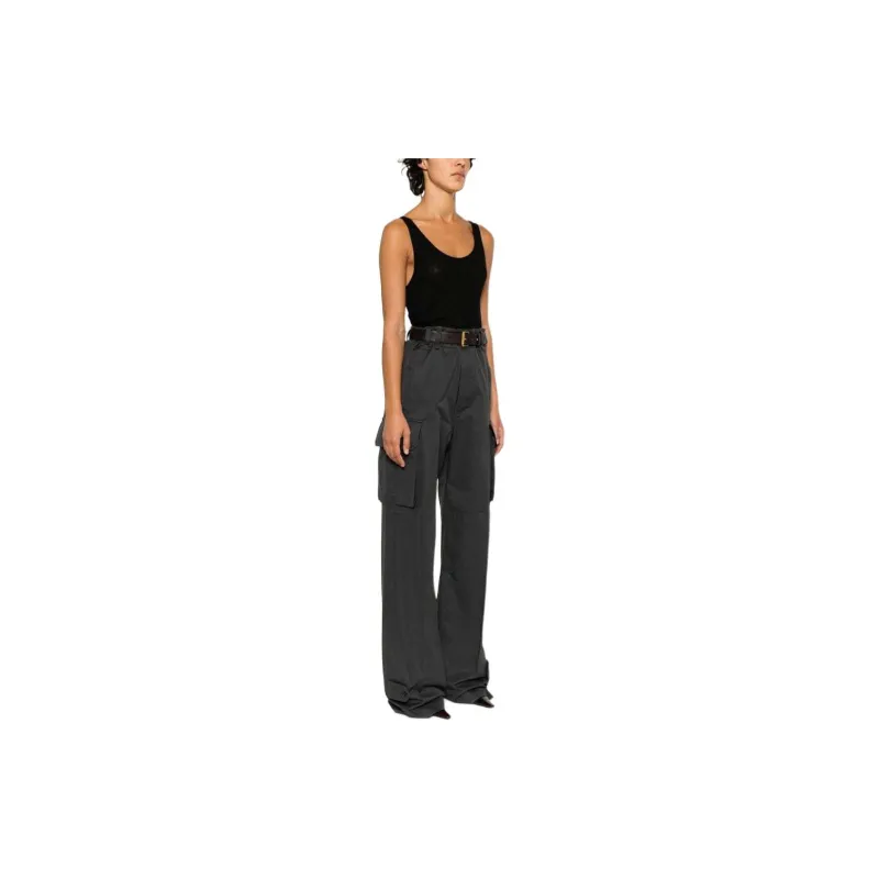 SAINT LAURENT Pants 'Gris/Fonce'-3