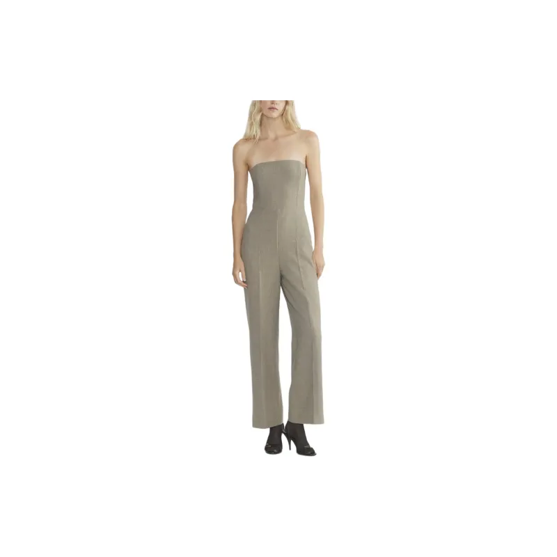 ARITZIA Wilfred Endless Jumpsuit Jumpsuit Women's Heather Nomad Taupe/Stone Nomad Gray Umber-2