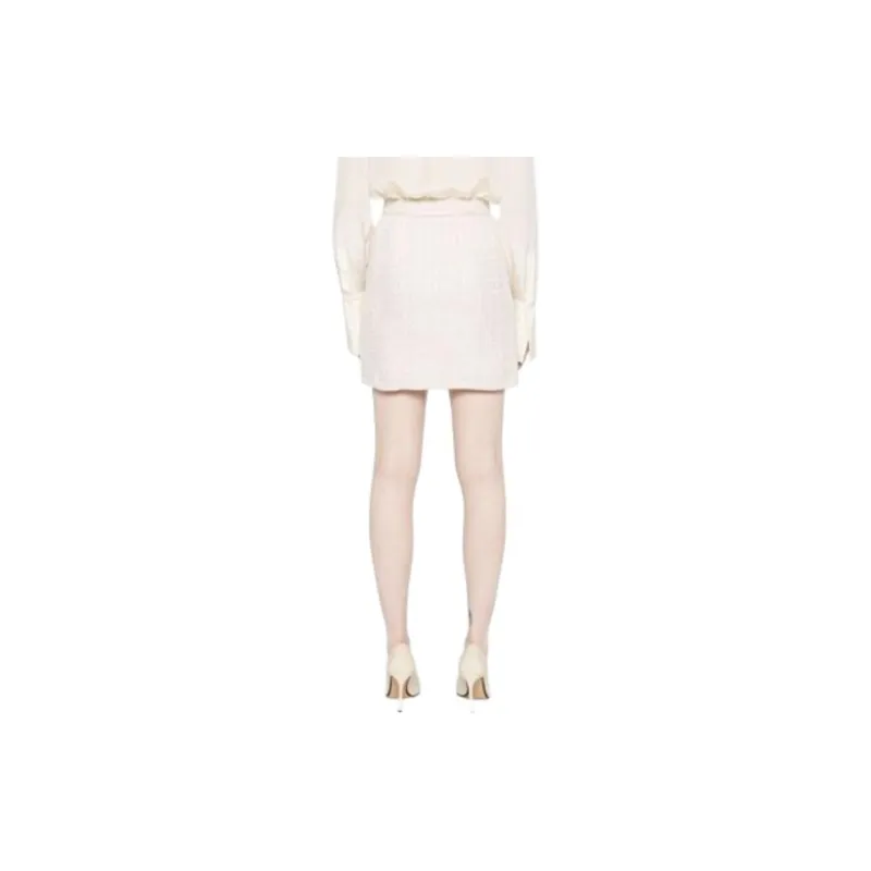 IRO NIGHT Bouclé Design Mini Skirt-2