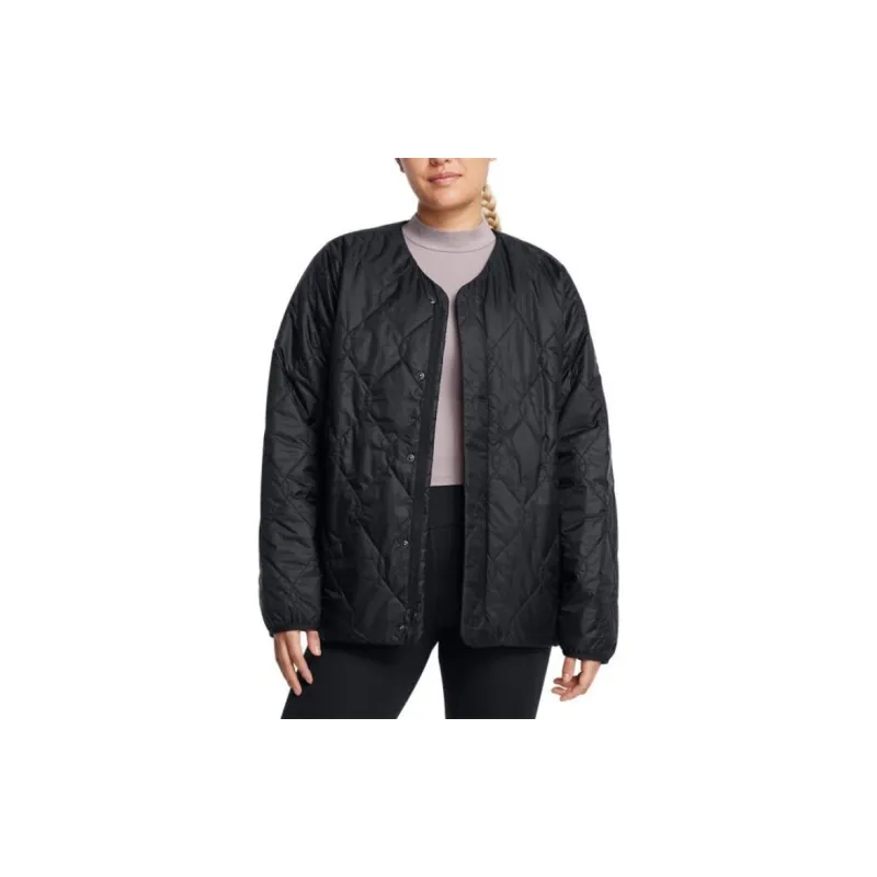 Under Armour Diamond Jackets Coats Women's Black-2