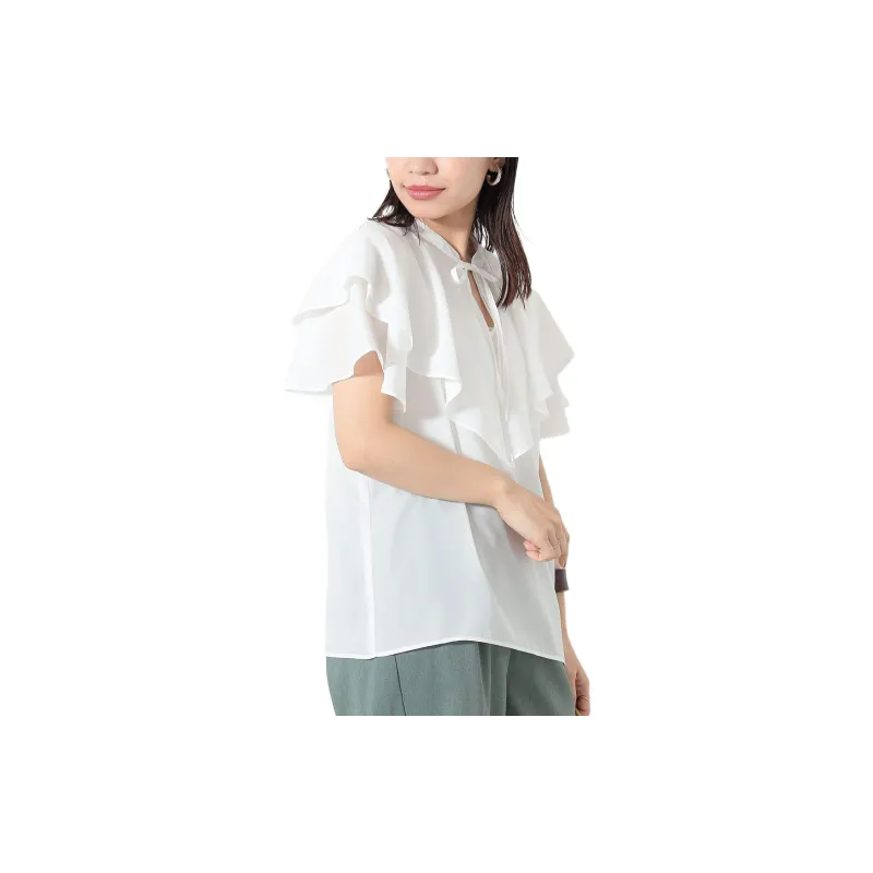 Beams Shirts Women's White-7