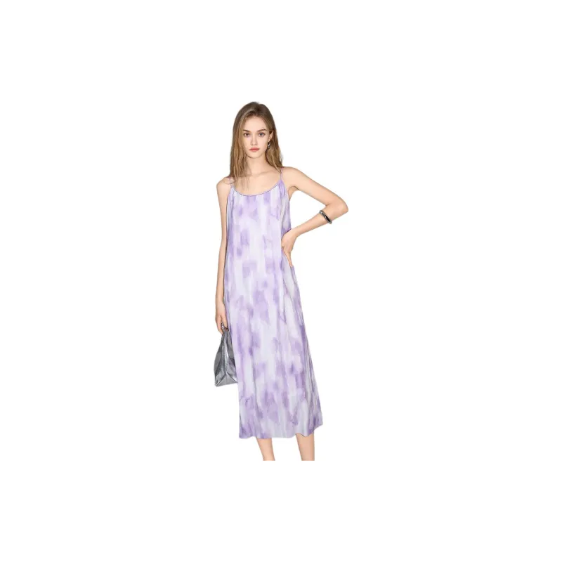 Bethine Slip Dress Women's Light Purple-3