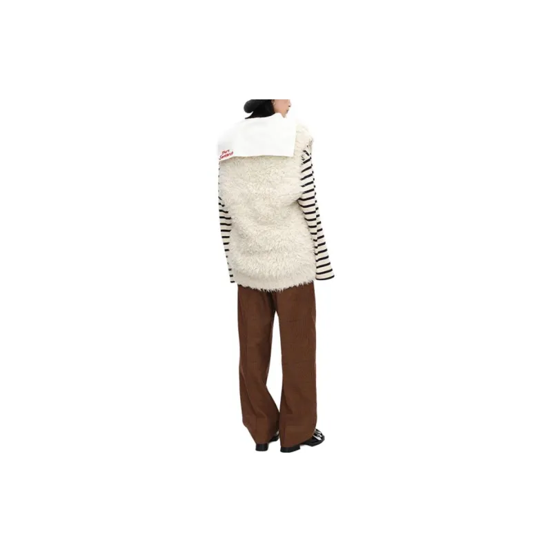 Short Sentence Casual Pants Women's Brown-3