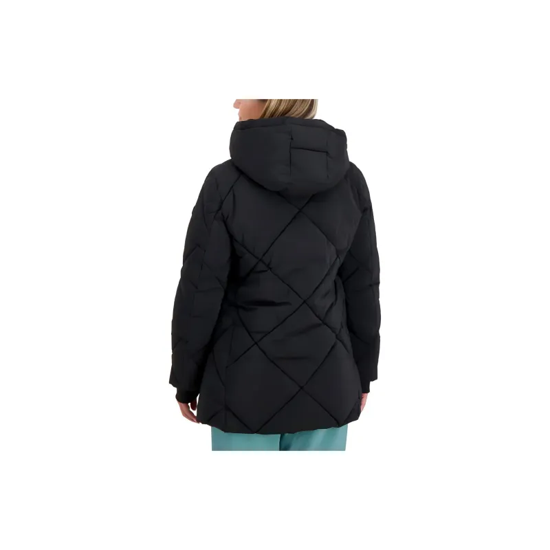 EMPORIO ARMANI EA7 Puffer Jacket Women's Black-4