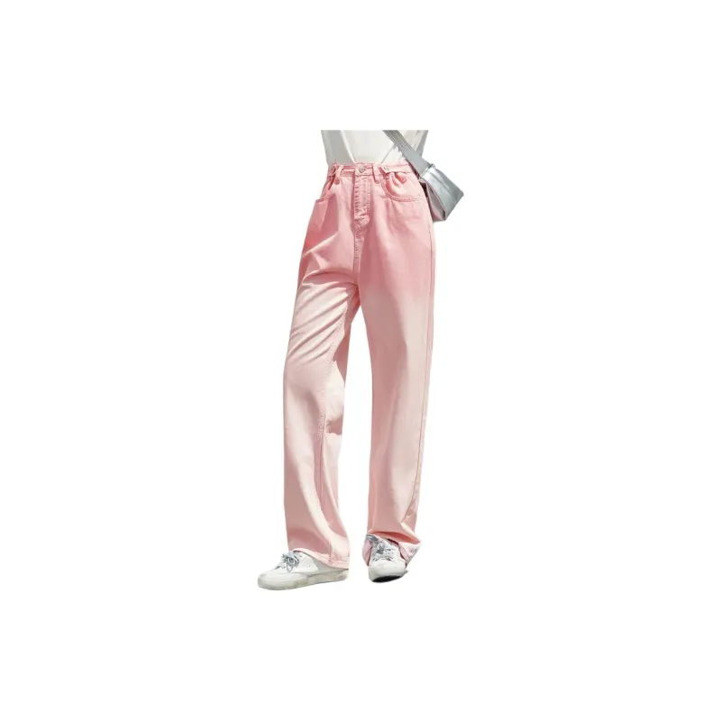 Fragment Jeans Women's Pink-1