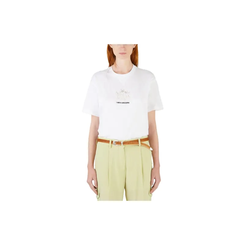 Burberry Embroidered Deer Oversized T-shirt-2