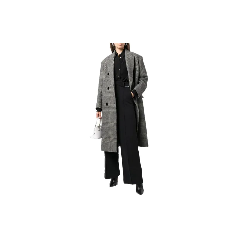 Vetements Wide Leg Molton Tailored Pants 'Black'-1