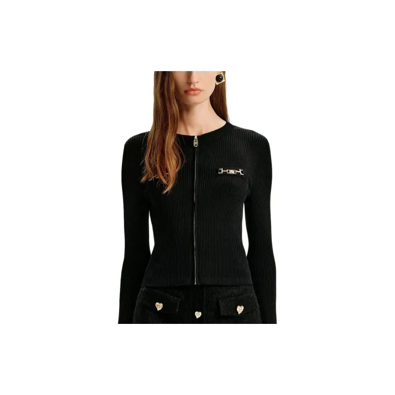 KARL LAGERFELD FW24 Knitwear Women's Black-6