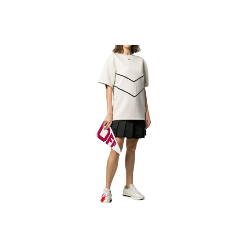 OFF WHITE T Shirt Regular Women's Ecru-1
