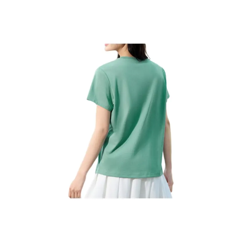 361° T Shirt Women's Long Stone Green-4