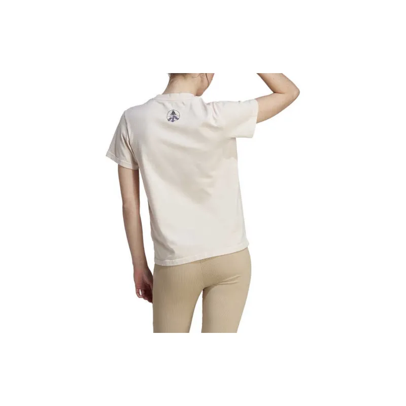Adidas T Shirts Women's Khaki-3