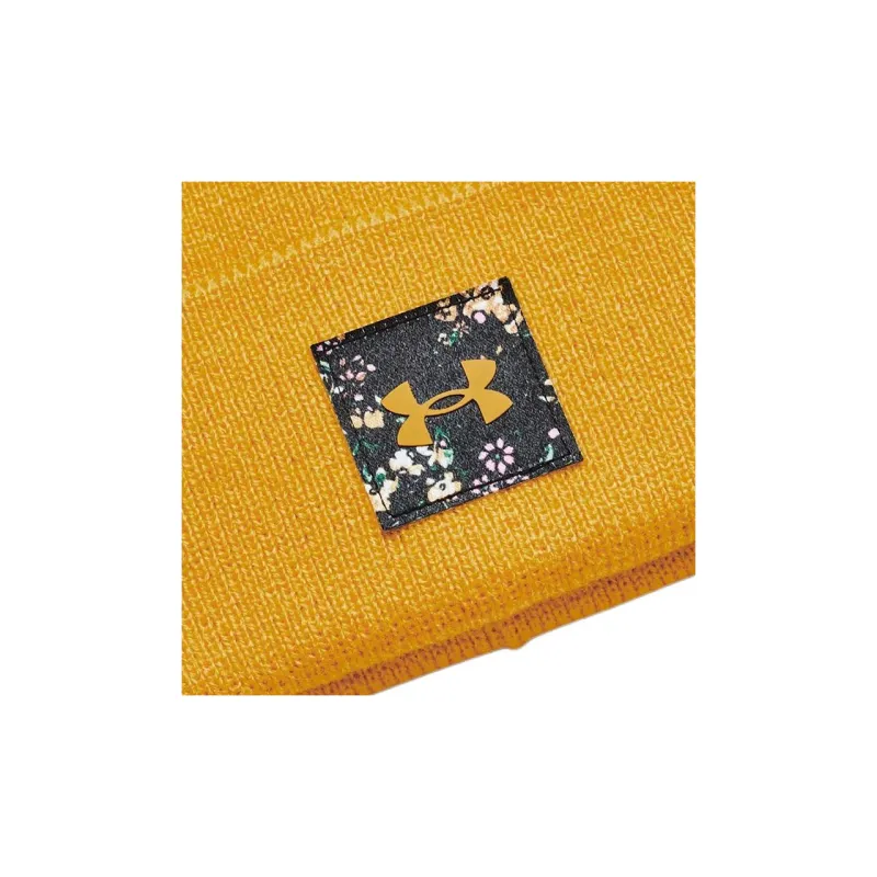 Under Armour Polyacrylic Beanies Women's Yellow-2