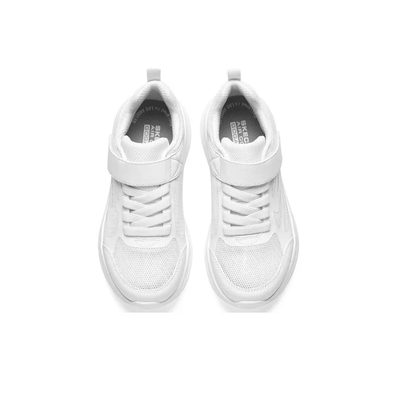 Skechers Go Run 400 V2 Slip-Resistant Breathable Low-Top Kids' Running Shoes White Teenagers-3