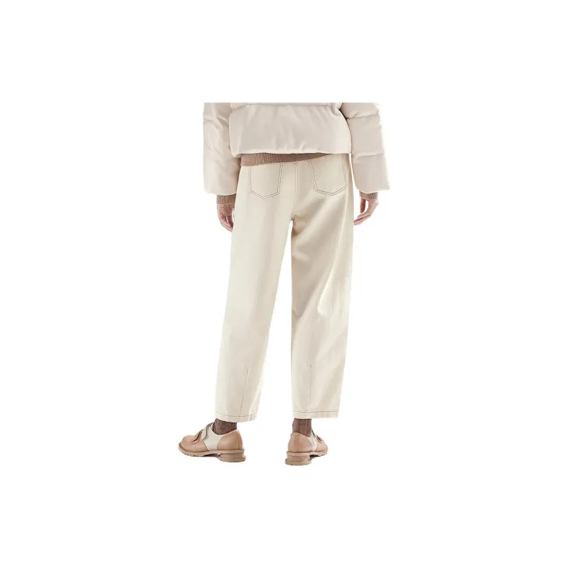 Broadcast SS24 Jeans Women's Light Cloud White-2